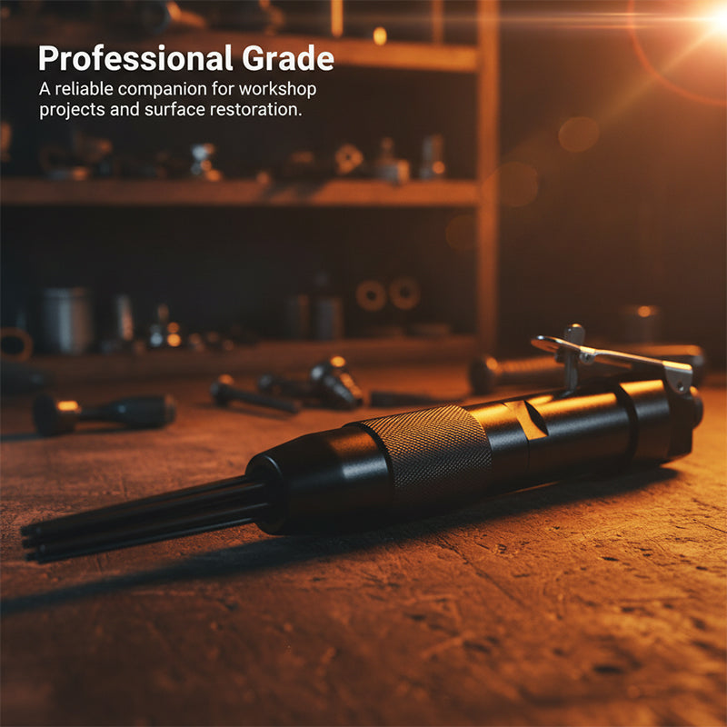 Sakerplus® Compact Pneumatic Needle Scaler Tool