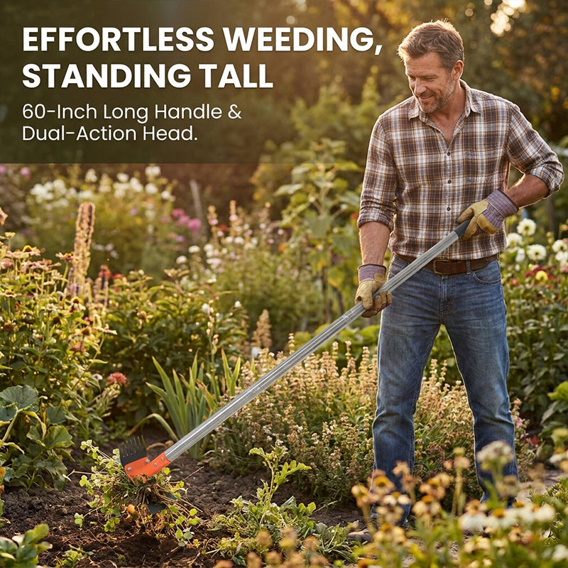 Sakerplus® 2-In-1 Garden Hoe And Weed Puller