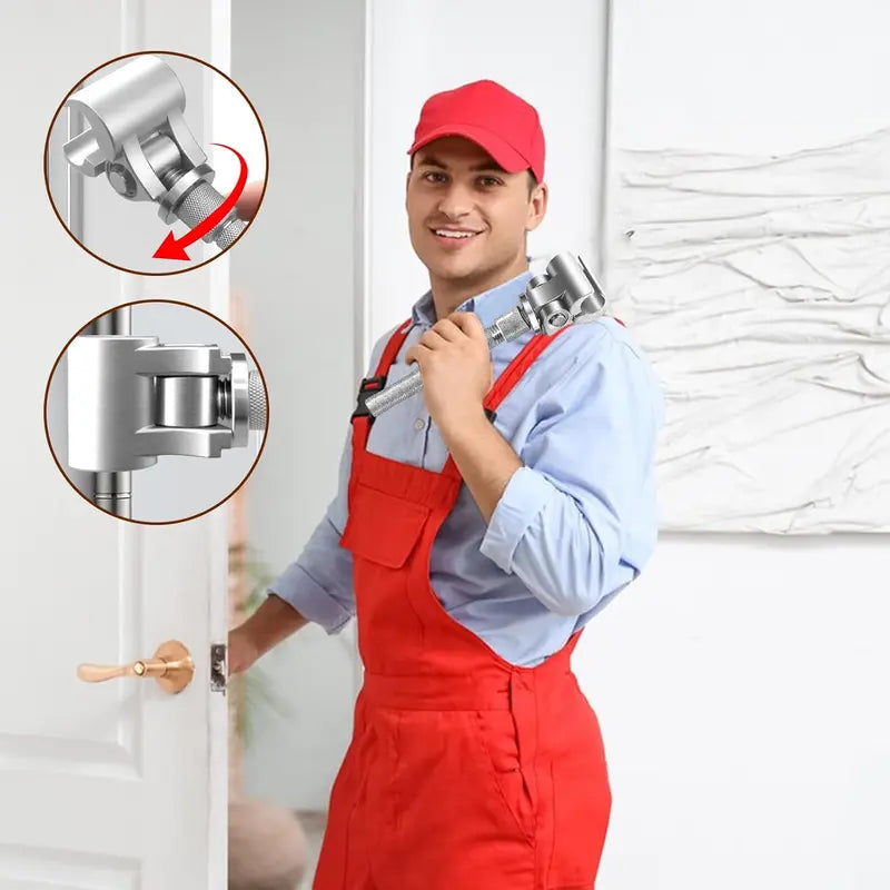 Sakerplus® 90 Degree Adjustable Hinge Wrench Tool